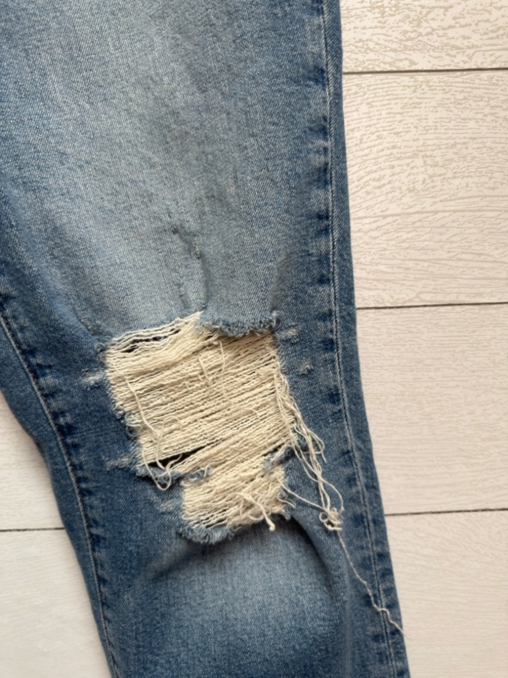 Madewell The Perfect Vintage Jean Light Wash Distressed High Rise Sz 29 / 8 - Picture 7 of 14